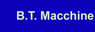B.T. Macchine Srl - Via Egidio Vicarelli, 3 - 06134 Ponte Felcino (PG)