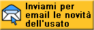 Questa funzione ti permette iscriverti alla nostra newsletter e ricevere gli aggiornamenti sulle novita dell usato