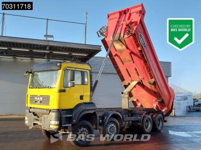 Man TGA 41.440 TGA 8X8 8x8 18m3 Meiller tipper Steelsuspension Big-Axle Manual Euro 4 in vendita da BAS World B.V.
