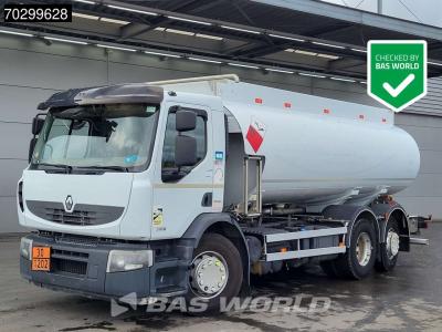Renault Premium 380 6X2 18540 liter Fuel tanker Retarder Automatic Euro 5 in vendita da BAS World B.V.