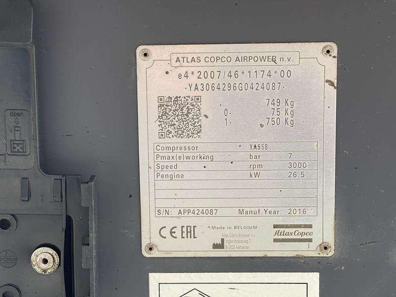 Atlas Copco XAS 58 KD Foto 3