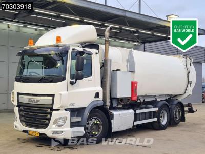 Daf CF 290 CF 6X2 22m3 GeesinkNorba Side Loader 22 Rotagrab Lift+Steering Axle Euro 6 in vendita da BAS World B.V.