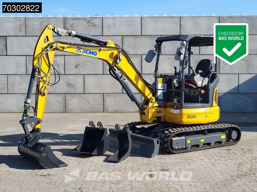 XCMG XE35 E Fabrieksgarantie- CW+3 Bakken - Yanmar Motor Foto 1
