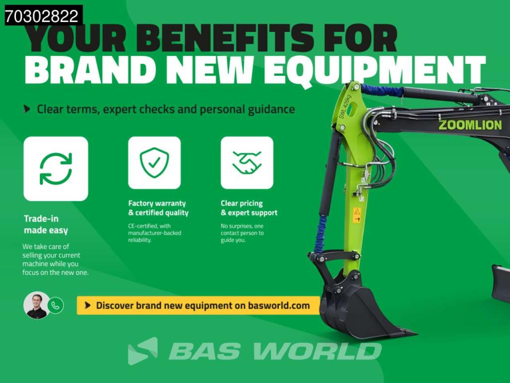 XCMG XE35 E Fabrieksgarantie- CW+3 Bakken - Yanmar Motor Foto 18