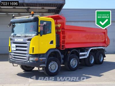 Scania G420 G 8X6 8x6 Steel suspension 18m3 KH Kipper Big-Axle Euro 4 in vendita da BAS World B.V.