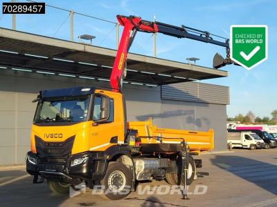 Iveco X-Way 400 4X2 New! Palfinger PK12.501 Crane Meiller 3-Side Tipper Navi ACC Euro 6 in vendita da BAS World B.V.