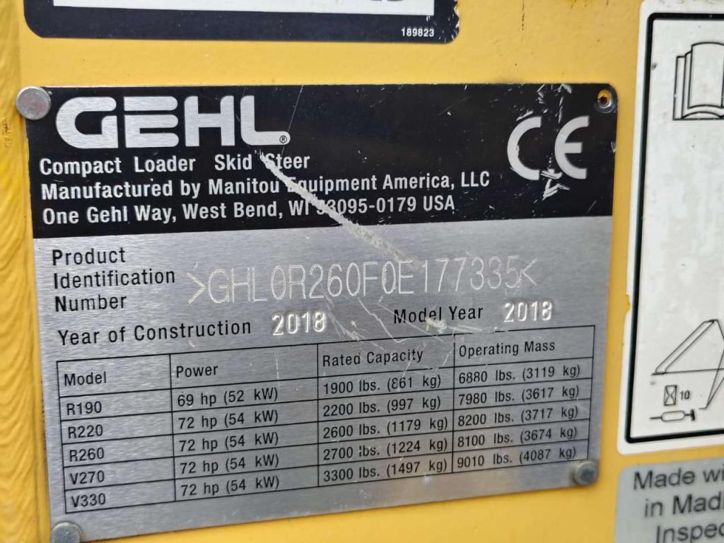 Gehl R 260 Foto 24