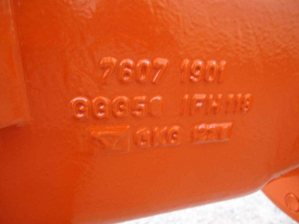 Assale anteriore per Fiat Kobelco W190 - N. DENTI PIGNONE 8 - N. DENTI CORONA 37 Foto 11