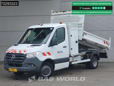 Mercedes Sprinter 514 CDI 3 zijdige Kipper 3.5t trekhaak MBUX Navi Camera Tipper Benne Open laadbak Kieper 2 in vendita da BAS World B.V.