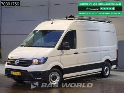 Volkswagen Crafter 140pk L3H3 Inrichting Trekhaak Navi Airco Cruise Camera Parkeersensoren Werkplaatsinrichtin in vendita da BAS World B.V.