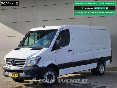 Mercedes Sprinter 516 CDI Dubbellucht Automaat Laag Dak L2H1 Trekhaak 160PK Airco Camera Euro6 L2 10m3 Airco in vendita da BAS World B.V.