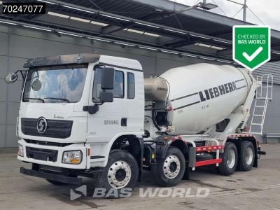 Shacman L3000 8X4 NEW 8m3 Liebherr Mixer Big Axle Steel suspension in vendita da BAS World B.V.