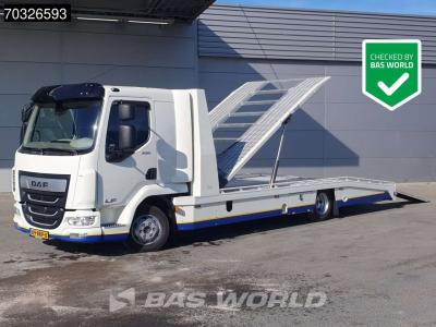 Daf LF 230 LF 4X2 NL-Truck APK Tijhof car transporter Winch Automatic ACC Euro 6 in vendita da BAS World B.V.