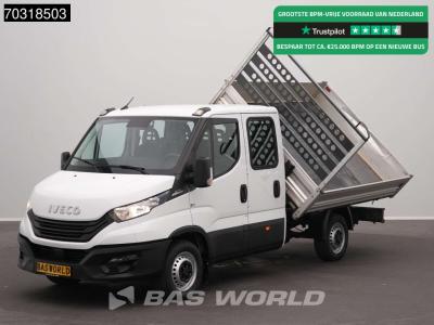 Iveco Daily 35S16 Automaat Driezijdige Kipper Dubbel Cabine 3,5t Trekhaak 160PK Airco Camera Euro6 Tipper in vendita da BAS World B.V.