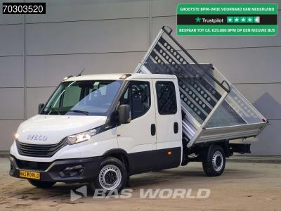 Iveco Daily 35S16 Driezijdige Automaat Kipper Dubbel Cabine 3,5t Trekhaak 160PK Airco Camera Euro6 Tipper in vendita da BAS World B.V.