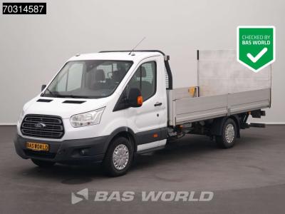 Ford Transit 155PK Kraanwagen HIAB 008T ENGINE PROBLEM Laadklep Open Laadbak Airco Cruise Stoelverwarmin in vendita da BAS World B.V.