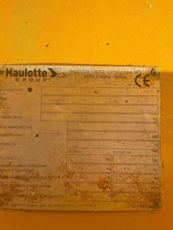 Haulotte COMPACT 10 Foto 9