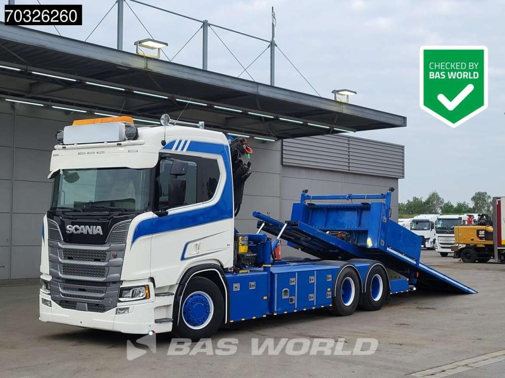 Scania R580 R 6X2 Abschleppwagen Palfinger PK33002 EH Crane Winch Recovery vehicle Foto 1