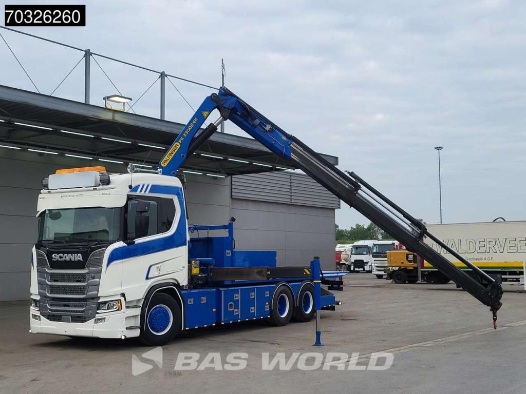 Scania R580 R 6X2 Abschleppwagen Palfinger PK33002 EH Crane Winch Recovery vehicle Foto 6