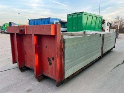 CONTAINER SCARRABILE USATO A PIANALE CON SPONDE in vendita da Aurora Srl