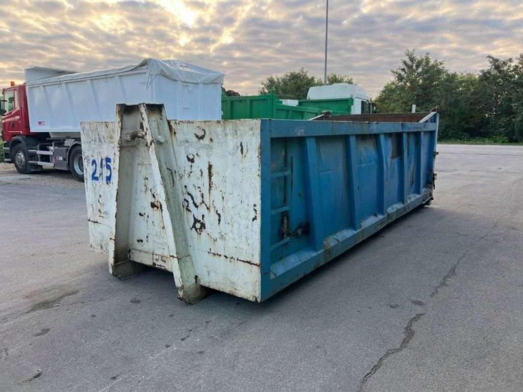CONTAINER SCARRABILE USATO A CIELO APERTO Foto 1