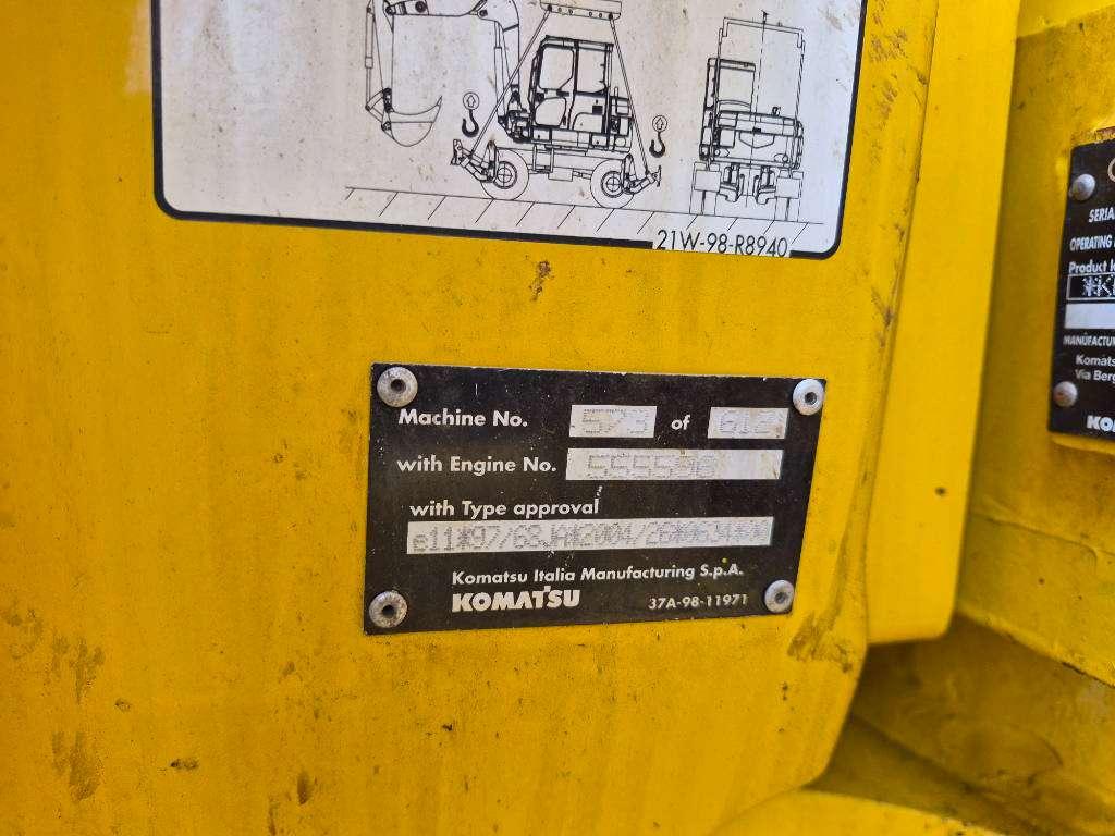 Komatsu PW 118 MR-8 Foto 9