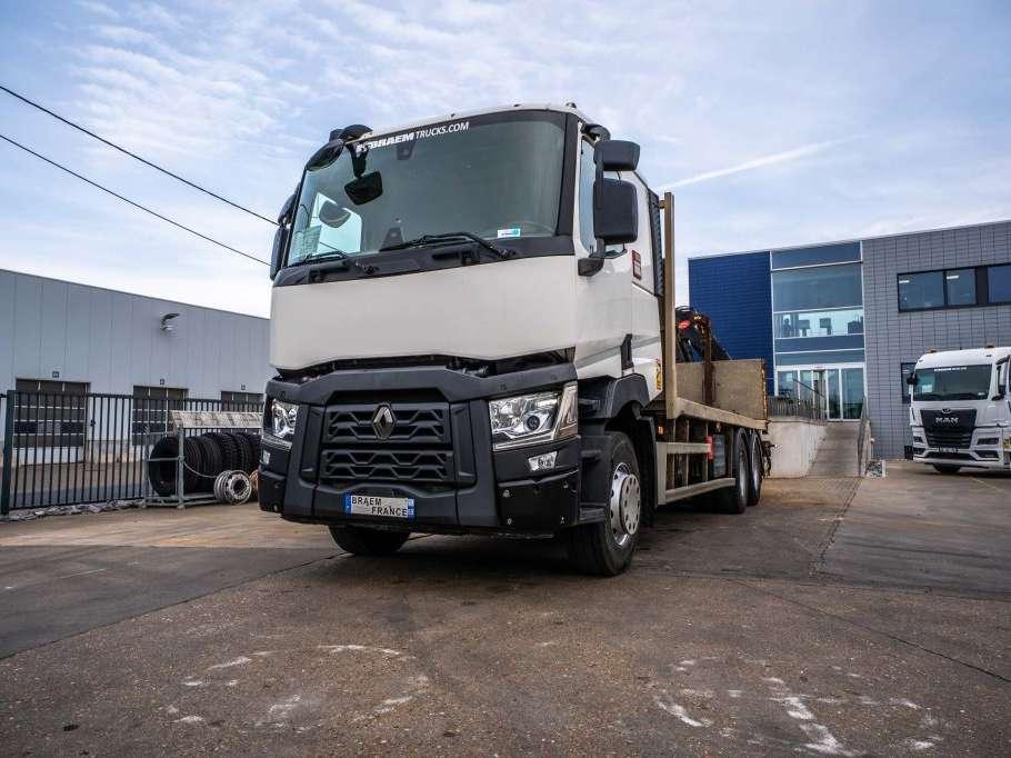 Renault C 430 -6X4 + HIAB 14T/m/3ext. Foto 23