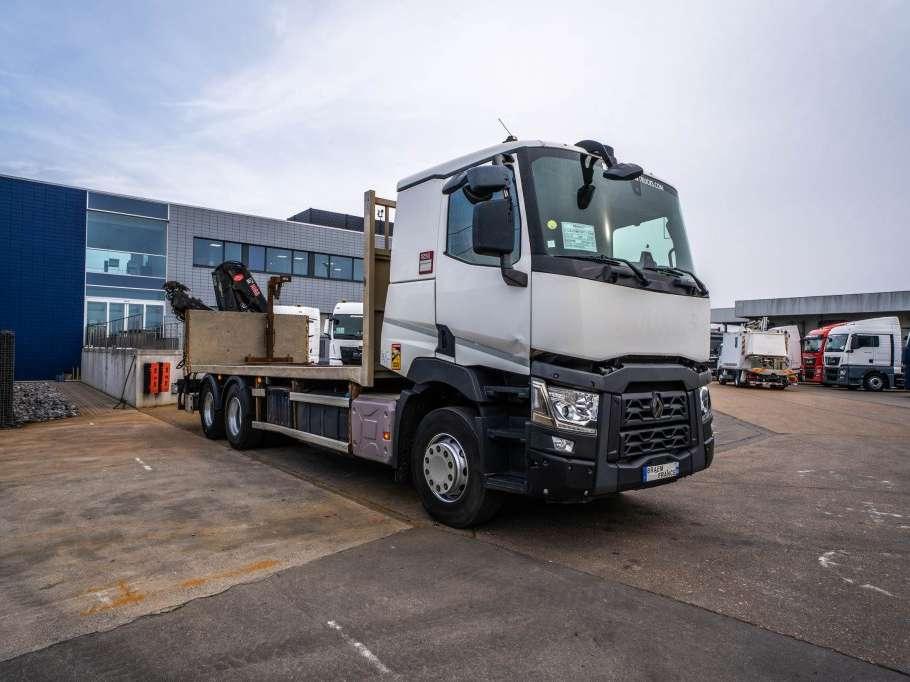 Renault C 430 -6X4 + HIAB 14T/m/3ext. Foto 24
