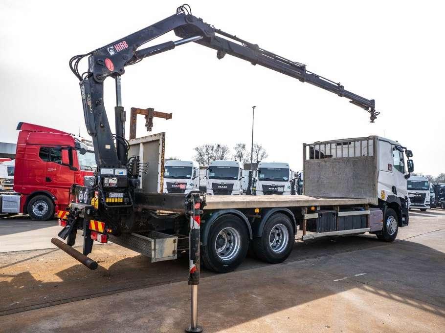 Renault C 430 -6X4 + HIAB 14T/m/3ext. Foto 5