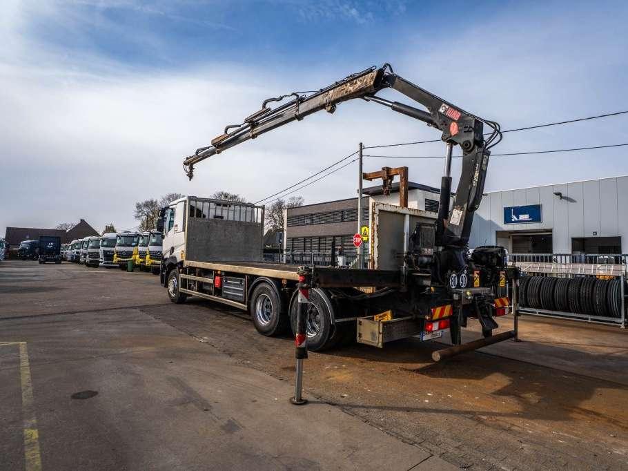 Renault C 430 -6X4 + HIAB 14T/m/3ext. Foto 7