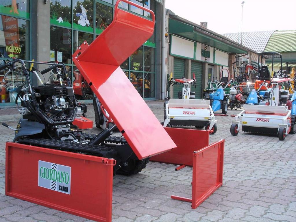 Gior 600 MOTORE ZANETTI - CASSONE AGRICOLO - RIBALTAMENTO IDRAULICO Foto 3