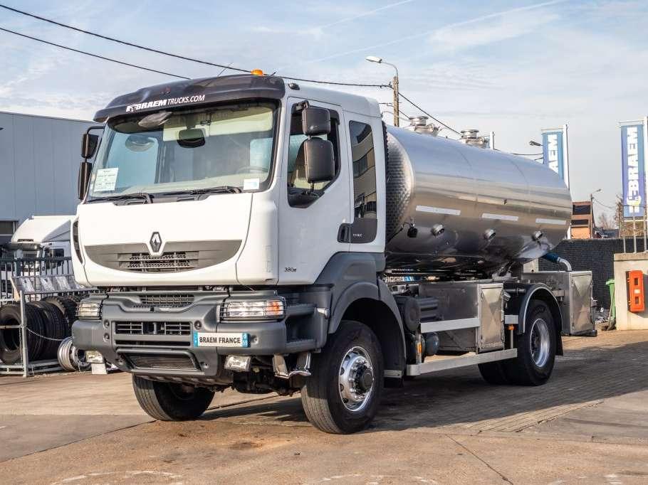 Renault KERAX 380+MAGYAR INOX 11000L/3COMP./MELK/LAIT/MILCH Foto 1