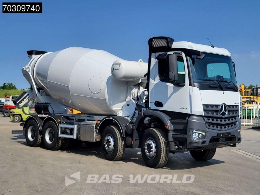 Mercedes-Benz Arocs 4142 8X4 NEW! 12m3 Stetter Mixer Steelsuspension Big-Axle Euro 6 Foto 3