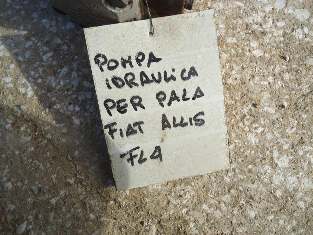 Pompa idraulica per Fiat Allis FL4 Foto 4