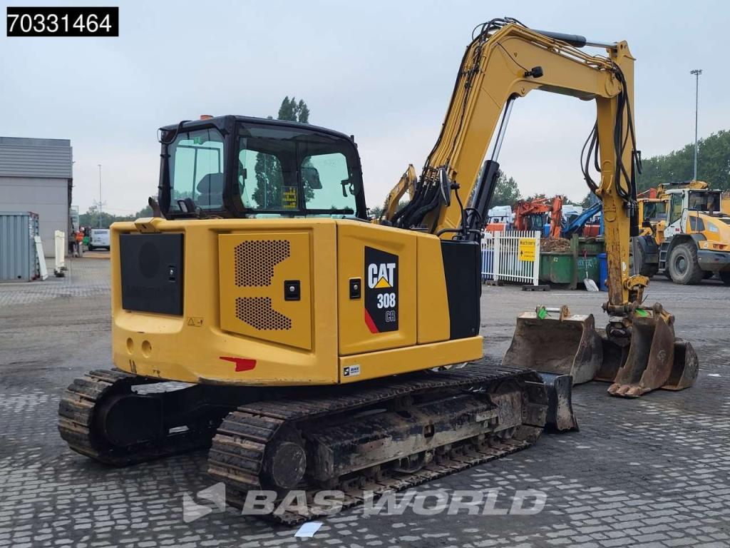 Caterpillar 308 CR A/C - 3 Buckets Foto 6