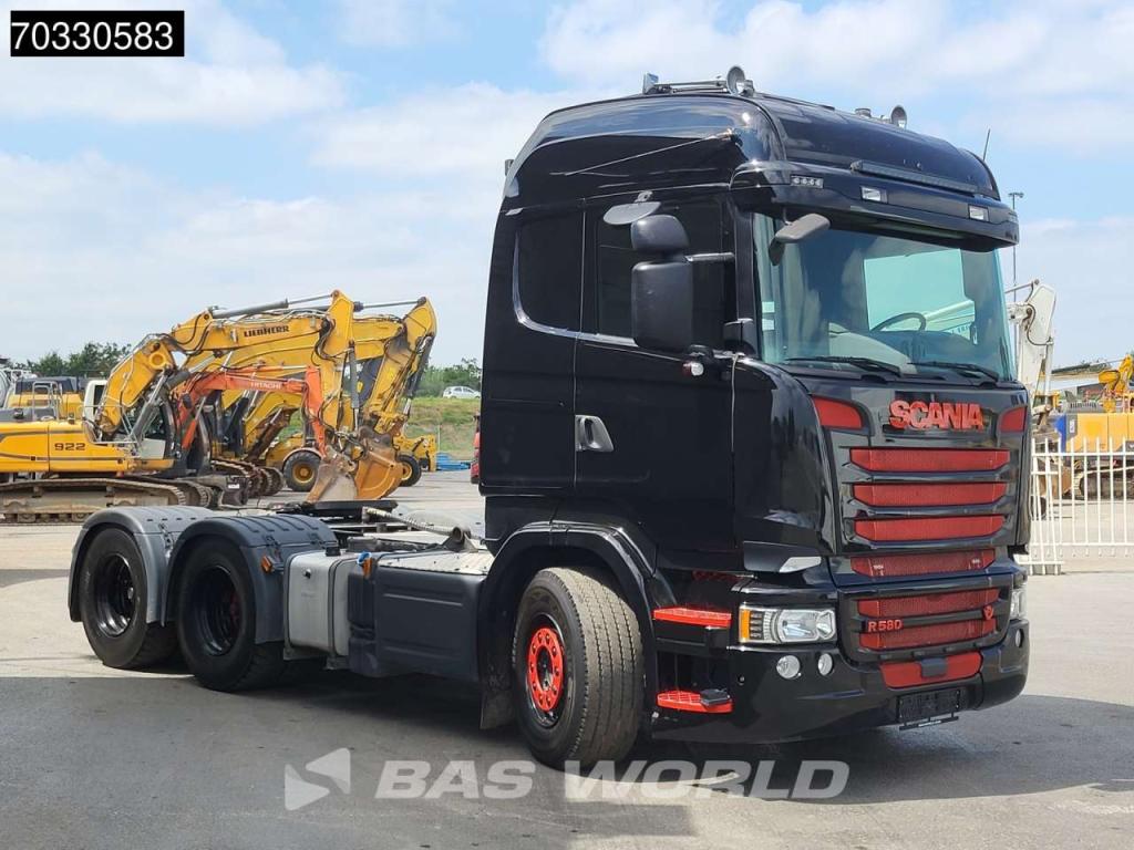 Scania R580 6X4 V8 Hydraulik Retarder Full-Air Leder Navi Foto 3