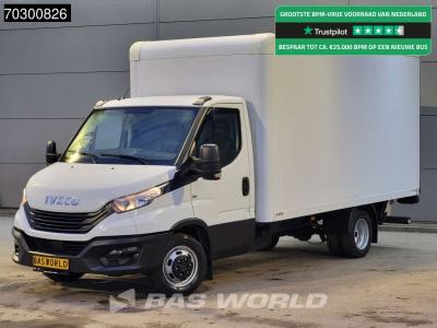 Iveco Daily 35C16 Laadklep Dubbellucht Bakwagen 160PK 3,5t Trekgewicht Airco Euro6 Meubelbak Koffer Airco in vendita da BAS World B.V.