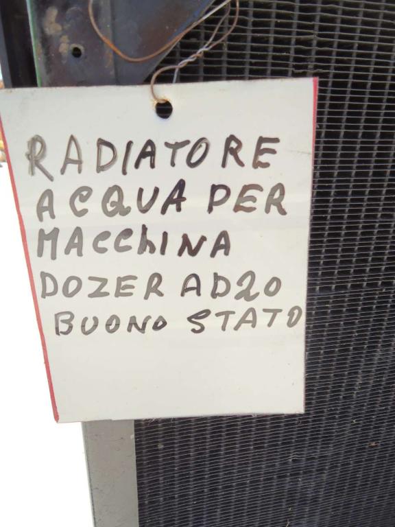 Radiatore acqua per Fiat Allis DOZER AD20 Foto 4