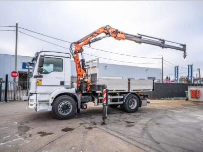 Man TGM 18.320 BB+ATLAS 16 T/m+3EXT in vendita da Braem NV