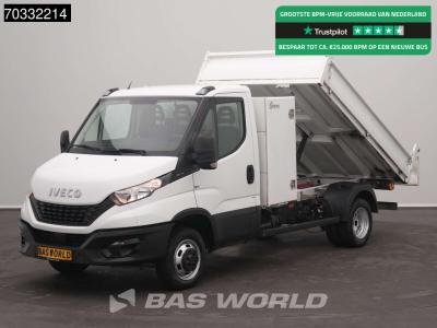 Iveco Daily 35C16 3.0L Kipper met Kist 3500kg trekhaak Airco Cruise Euro6 Tipper Kieper Open laadbak Benn in vendita da BAS World B.V.