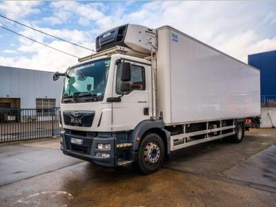Man TGM 18.290 // FRIGO CARRIER SUPRA 1250 MT+HAYON in vendita da Braem NV