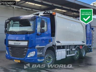 Daf CF 290 6X2 NL-Truck Geesink GPM III V 22H25 Steering axle Automatic EUro 6 in vendita da BAS World B.V.