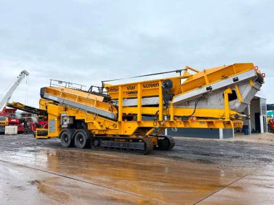Backers 3-MTBC Trailer Star Screener -  2 Side Conveyors in vendita da Boss Machinery