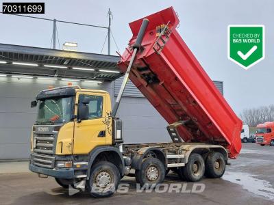 Scania G420 G 8X6 8x6 18m3 KH tipper Steel Suspension Big-Axle Euro 4 in vendita da BAS World B.V.
