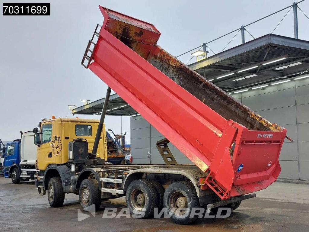Scania G420 G 8X6 8x6 18m3 KH tipper Steel Suspension Big-Axle Euro 4 Foto 3