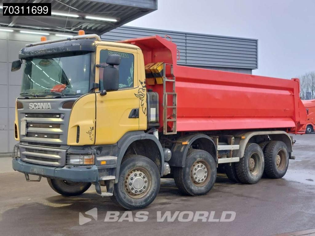 Scania G420 G 8X6 8x6 18m3 KH tipper Steel Suspension Big-Axle Euro 4 Foto 8