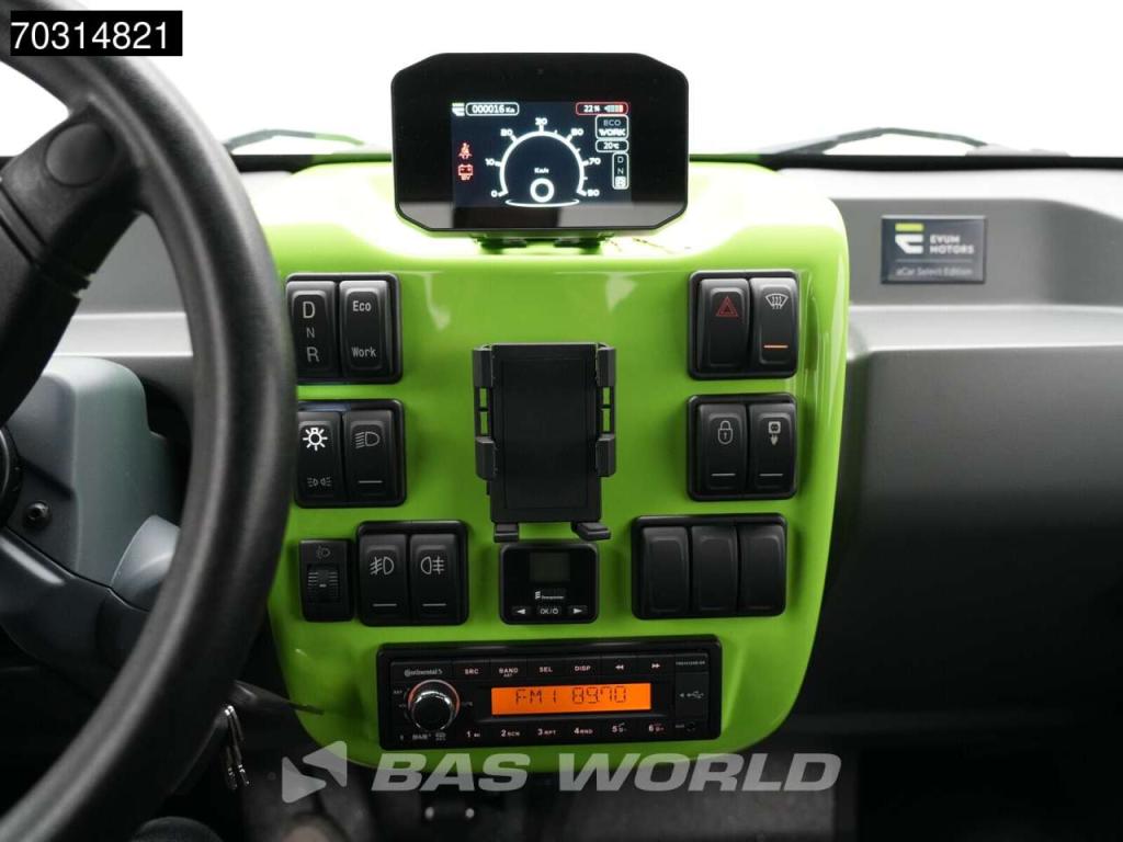 EVUM Motors aCar 4x4 100% Elektrisch 23kWh Open Laadbak Pritsche Pickup Foto 12