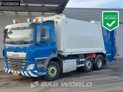 Daf CF 290 6X2 NL-Truck APK Haller Ekopress MEDIUM XL Steering axle Automatic Euro 6 in vendita da BAS World B.V.
