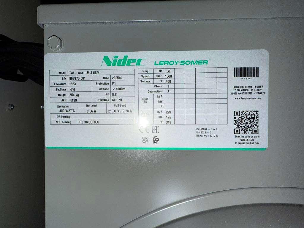 Iveco NEF67TM7 - 220 kVA Generator - DPX-19794 Foto 10