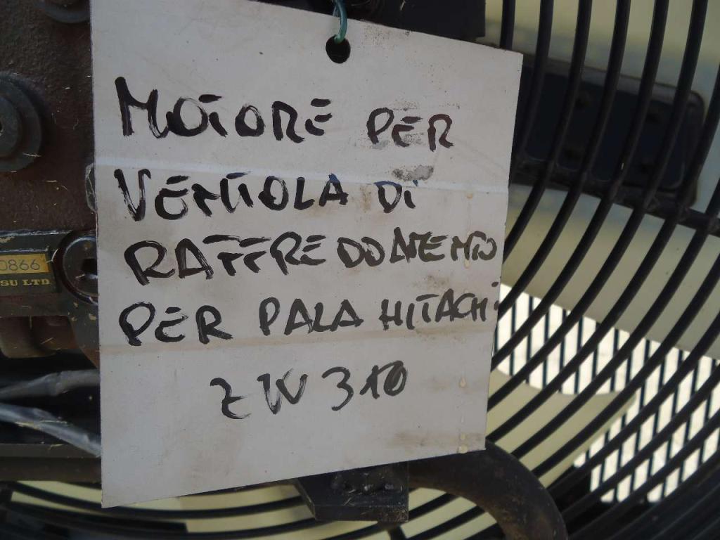Motore ventola di raffreddamento per Hitachi ZW310 Foto 4
